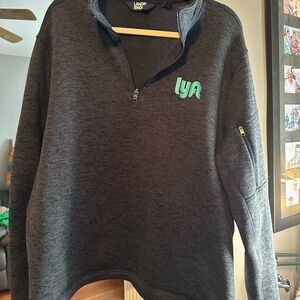 Lands' End Navy Blue Sweater XXL